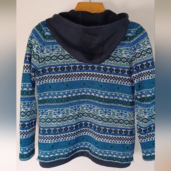 Button up hooded sweater jacket - Picture 2 of 6